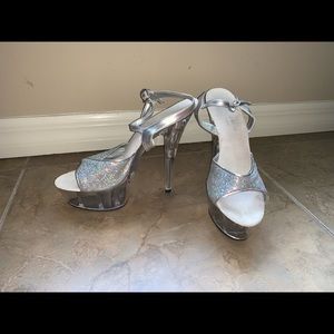 Glitter Pole Dancing Shoes